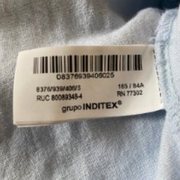 NWT Zara Linen Blend Belted Short Jumpsuit - Picture 4 of 4